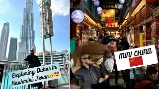 Exploring Dubai in Kashmiri Pheran😍 crazy reactions 🔥