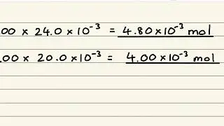 AQA pH After Mixing Strong Acid & Strong Base (Excess Acid)