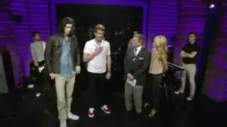 3OH!3 - My First Kiss and Don't Trust Me (LIVE! with Regis and Kelly 30 July 2010)