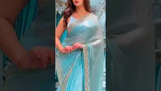 ❤️✨Beautiful designer partywear latest fancy unique saree #designer #partywear #fancy #saree