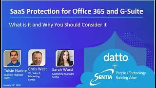 WEBINAR: SaaS Protection for Office 365 and G Suite Made Easy