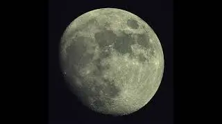 Луна 09.05.2025 в 150-мм телескоп-рефлектор. #moon #astronomy