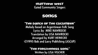 VeggieTales: Dance Of The Cucumber: End Credits