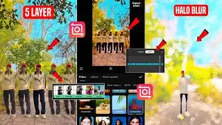 Inshot Smooth Slow Motion & Speed - Tutorial | Inshot Lens Blur Effect Video Editing