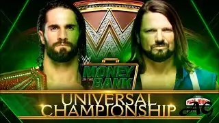 AJ Styles Vs Seth Rollins (WWE Universal Championship)- WWE2K20 -SKJONES
