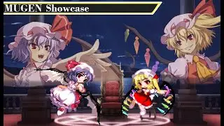 MUGEN Mini Dramatic Showcase - Remilia Scarlet vs Flandre Scarlet