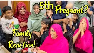 My Mother Reaction😪🤰Fifth Pregnancy Surprise Announcement Part 3/SiluTalks Salha