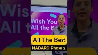 NABARD Phase 2 Best of Luck Wishes from Abhimanu IAS #ytshort #nabard #abhipedia