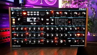Melodic House Lead Like Rufus Du Sol // Novation Peak