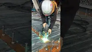 How Stud Welding Works &ndash; Construction Worker in Action!