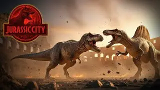 Jurassic World : Rome Annihilation - Jurassic City [AI Short Film]