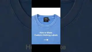 Add Custom Clothing Labels With Tapstitch | How-To ✅ | Your Brand Needs This!