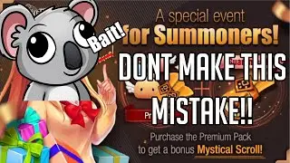 PREMIUM PACK EVENT IS A SCAM! (SUMMONERS WAR)
