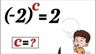Harvard Entrance Exam Maths Question | How to find out “c”?