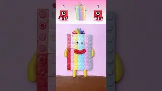 LEGO Sprunki OC NumberBlocks 70 - Amazing Math Moment 7&times;10 = 70 #legosprunki #numberblocks #lego