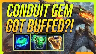 BUFFED CONDUIT GEM SLAPS! Cerberus Solo Gameplay (SMITE Conquest)