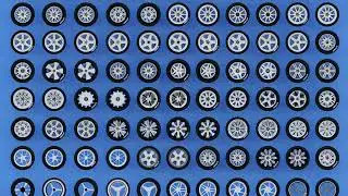 300 Wheels Pack | CGTrader Preview | Blender 3.0a