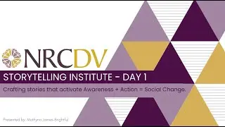 2025 Storytelling Institute: Day 1 (English)