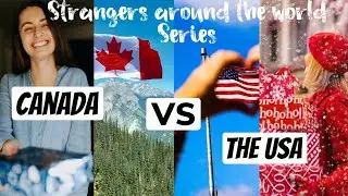 CHRISTMAS SHOPPING IN CANADA VS THE USA | CHRISTMAS WITH STRANGERS AROUND THE WORLD #VLOGMAS2021