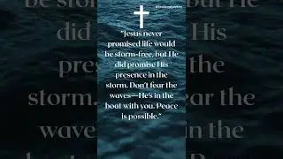 Jesus,The peace in Your Storm #peaceofgod #christianmotivation #trustgod #faithingod #strengthingod