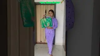 GRWM saawan edition💚#grwm #beautiful #vlog #sawan #green #saree #trendingsong #viral #shorts #new
