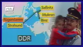 Ankunft der ersten E-Lok in Mukran | DDR-Eisenbahn auf Rügen, 1989