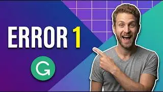 Error 1 Grammarly (Easy Fix Guide)