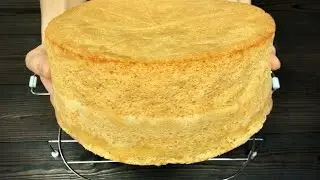 ASAN BİSKVİT | SÜNGƏR PANDİSPANYA | Sadə biskvit resepti