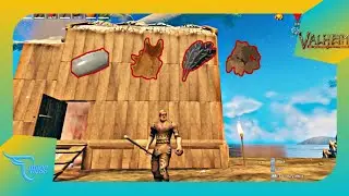 LOKASI FLINT, DEER HIDE, LEATHER SCRAPS, FEATHERS EPS 6 || VALHEIM MOBILE || VALHEIM