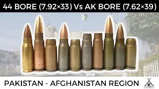 German 7.92&times;33mm Vs Russian 7.62&times;39mm | 44 Bore Vs Kalashnikov Bore | A Khyber Ammo Special!