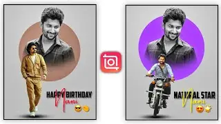 Inshot New Creative Photo Editing Tutorial Tamil | Birthday Photo Frame Editing Inshot #photoediting