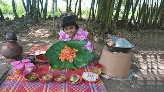 Unlaid Chicken Eggs Bhuna Recipe - Chicken Eggs Cooking By Kids &ndash; Tasty Unborn Egg Curry &ndash; 4K Video