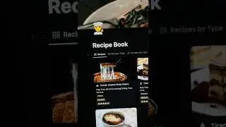 Recipe Book - Notion template