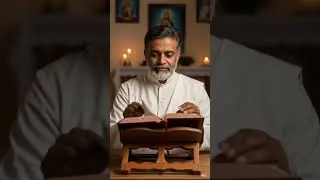 Roman catholic Bible reading and prayer