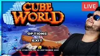 Quad4Nation genie&szlig;t 1 Stunde lang den Titel Screen | Cube World Beta