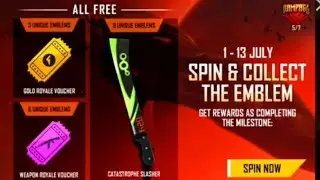 Rampage Emblem Collection💥All Free in Free Fire