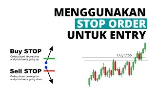 Using Stop Pending Order (Sell Stop & Buy Stop) || Menggunakan Stop Order (Sell Stop dan Buy Stop)