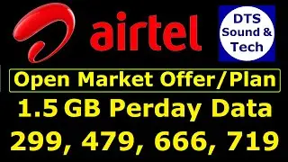 Airtel 666 Plan | Airtel 719 Pack | 299 and 479 Plan Details