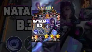 NATALIA B3 VS 1 SQUAD - MAGIC CHESS GO GO #mcgg #magicchessindonesia #magicchessgogo #magicchess
