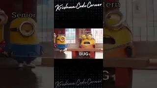 Intern & Bug 😍😍 #codingmemes #codinghumor
