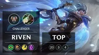 Riven Top vs Jax - BR Challenger Patch 9.1