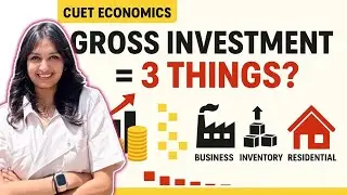 #26 Value Added Method Part 3 | Accumulation, Decumulation & Gross Investment Explained | CUET 2026