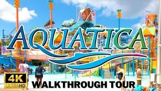 Aquatica Orlando Walkthrough Tour (Filmed in 4K on a GoPro Hero 11)