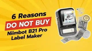 Принтер этикеток NIIMBOT B21 Pro 🏷️ | 6 причин НЕ покупать (критический обзор)