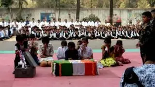 Today Republicday celebration at shree halari visa oswal schoolBhiwandi by heart toucing performance