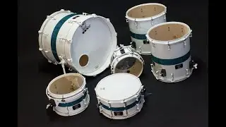 BONE Inlay Birch Drum Set