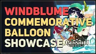 Windblume Festival Commemorative Balloon Genshin Impact
