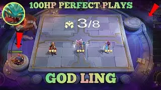Tharz Skill 3 - Perfect 100 Hp GAMEPLAY Using 5 Gold Strategy Hyper God Ling New Strat For Tharz 3