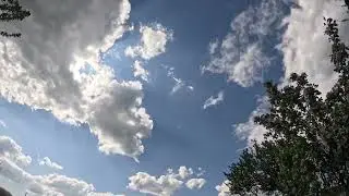 Весеннее небо, апрель 24 (Timelapse)