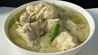 Simple White Chicken Recipe Fast & Easy Recipe In Hindi Urdu by cooking with sariya 